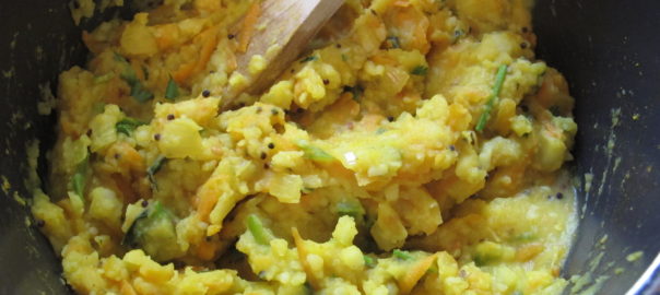 אָלוּ מסאלה למסאלה דוסה