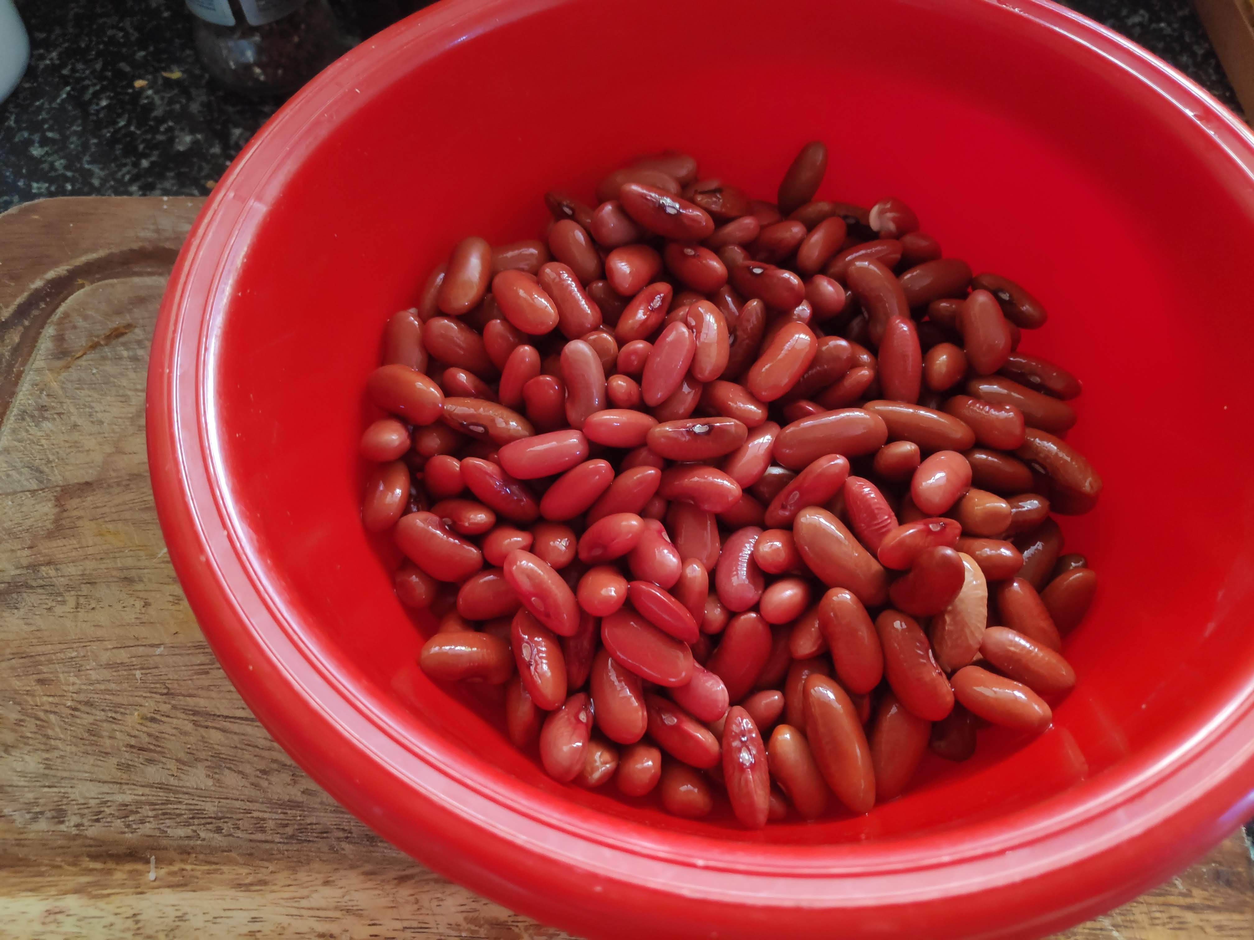 ראג’מה מסאלה – קארי שעועית אדומה פשוט